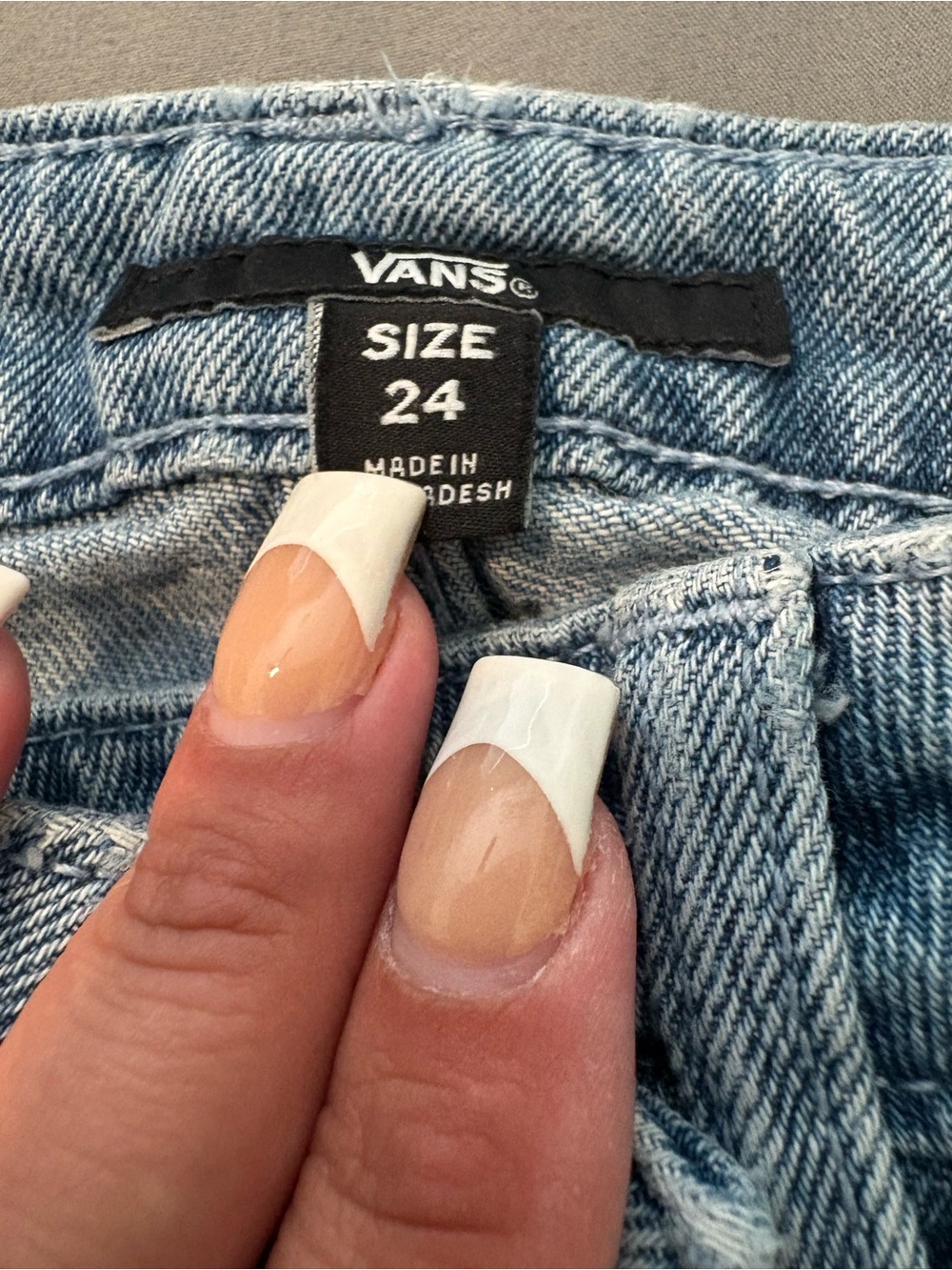 Vans Blue Denim Jeans